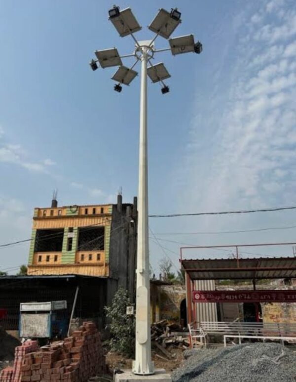 Solar highmast light